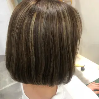 ショート カラー ヘアアレンジ SALOWIN恵比寿所属・ヘッドスパで脳を 整える✨chacoのヘアスタイル