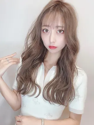 ロング カラー 個室サロンLOUIMADNA栄店所属・髪質改善美容師 個室サロン白金厚哉のヘアスタイル