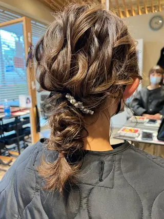 ヘアアレンジ 早川 真幸のヘアスタイル