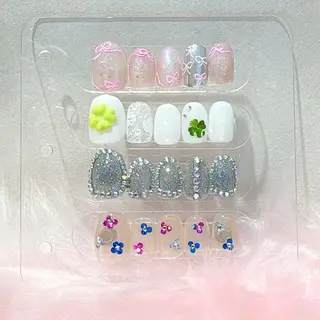 ネイル RIEKO🍒 ワンホン♡推しネイルのネイルデザイン