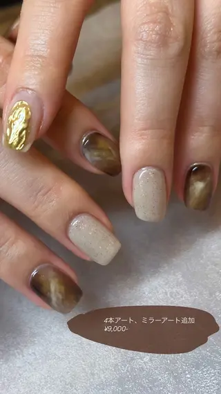 ネイル komorebi. 小峯 真実のネイルデザイン