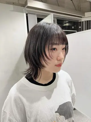 ショート 🐺立川のウルフ屋 さん🐺おかみ🐺のヘアスタイル