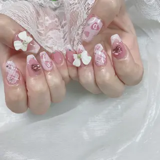 ネイル La neige* yuki 🥯🍑のネイルデザイン