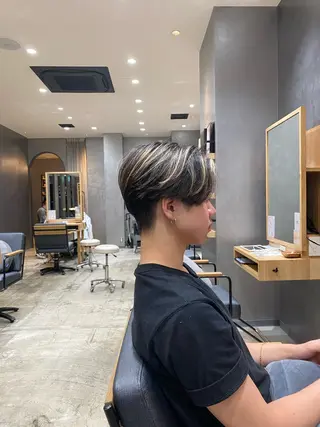 メンズ 稲田 ことみのヘアスタイル