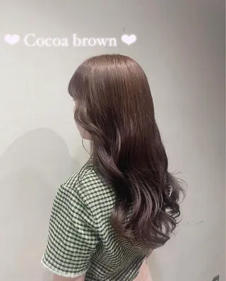 ロング カラー salon de Milk所属・韓国ヘア/艶髪/ ガーリー/ラナ🎀のヘアスタイル