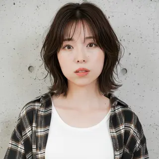 ミディアム ショート〜ミディアム 喜多司のヘアスタイル