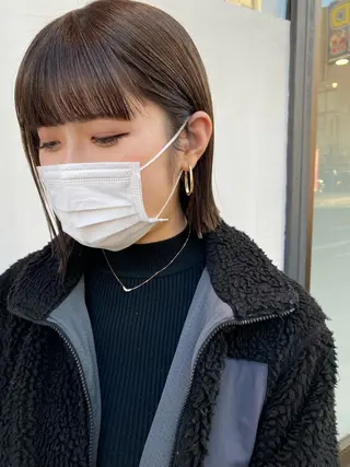 ショート W所属・小林 朋花のヘアスタイル