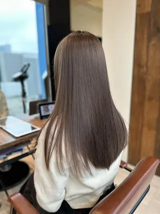 セミロング パーマ 【1日2名様限定】 AFLOAT白川雄副のヘアスタイル