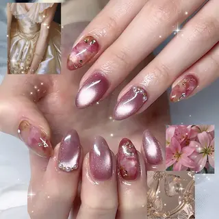 ネイル 🪄mimi🎀 Midori🪽のネイルデザイン