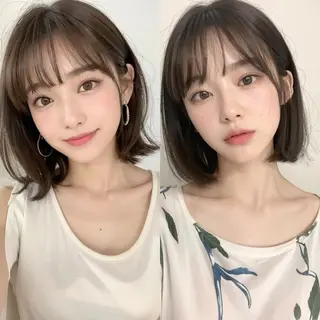 ミディアム 市原 大翼のヘアスタイル