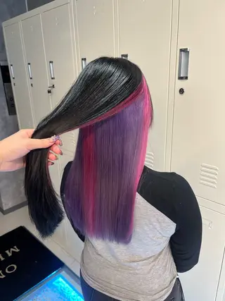 ロング pink hair 🩷mayu🩷のヘアスタイル