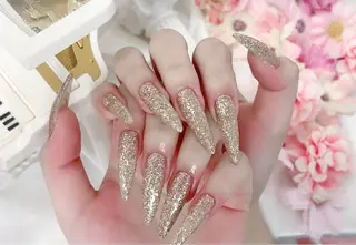 ネイル 【パラジェル・フィルイン】 T&BNAIL STUDIO所属・り オ　ロング無制限中のネイルデザイン