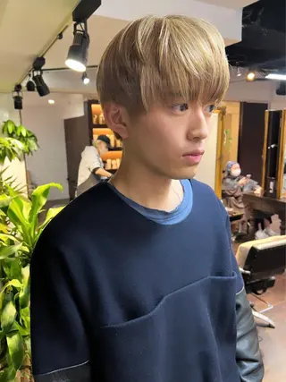 カラー メンズ nendo_hair所属・ハイトーン/ボブ 🎀sonokaのヘアスタイル