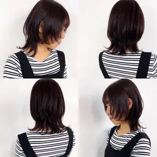 ミディアム カラー 🥇近藤 恭輔🥇 Recharme新保のヘアスタイル