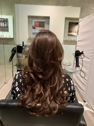 ロング レイヤー/艶髪/ 髪質改善/YUYAのヘアスタイル