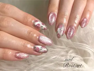 ミディアム nail Restart所属・Restart YURIのネイルデザイン