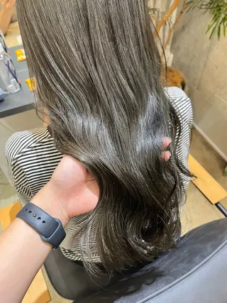 ロング カラー olive For hair 池袋【オリーブフォーヘアー】所属・🍒艶髪カラー🍒 青木 瞳のヘアスタイル