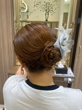 ロング ヘアアレンジ 古川 琴美のヘアスタイル