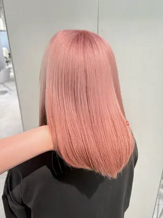 カラー Haru/ブリーチ /レイヤーカットのヘアスタイル