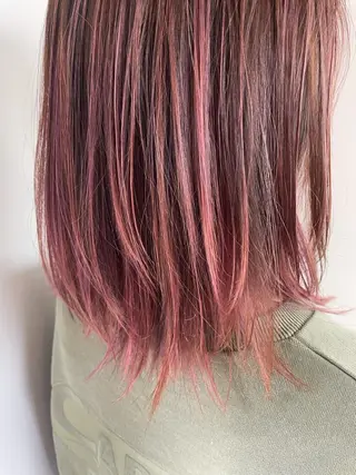 セミロング カラー 🔹TOMO🔹 圧倒的経験値🔹のヘアスタイル