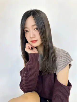 ロング 平田 勝也のヘアスタイル