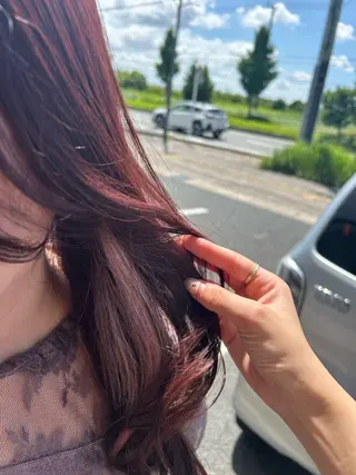 ミディアム Erina /髪質改善/艶髪🩵のヘアスタイル