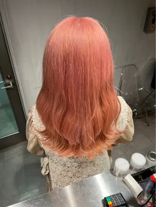 ロング カラー ヘアアレンジ 🎀 yuuka🎀のヘアスタイル