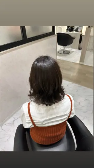 ミディアム Geniee horie所属・shuri /髪質改善/のヘアスタイル