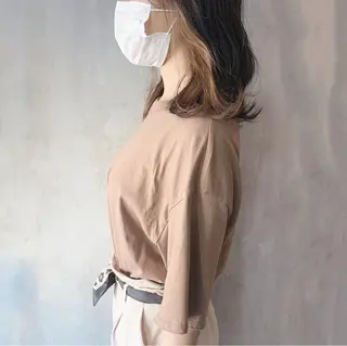 カラー SAKURA 原宿所属・なかの たくみのヘアスタイル