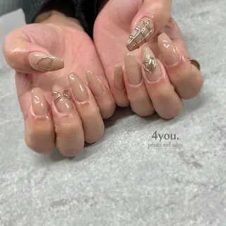 ネイル nail salon ４ｙｏｕ．のネイルデザイン