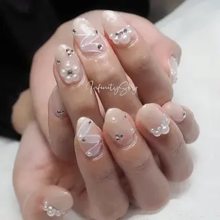 ネイル infinity skyのネイルデザイン