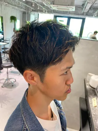 ショート 🔱メンズパーマ特化 🔱山下和輝のヘアスタイル