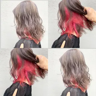 ミディアム カラー nambu-GARDEN所属・上田 昂雅のヘアスタイル