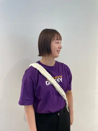 ショート カラー hair'sBEAU LiEn所属・山本 愛永のヘアスタイル