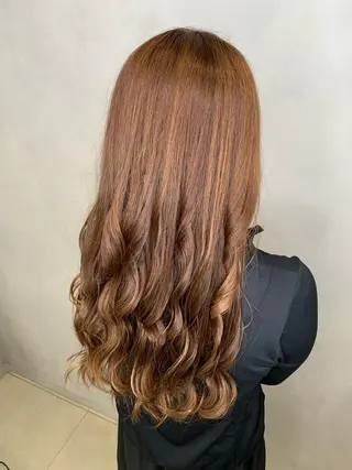 ロング カラー メンズ 吹田 駿 髪質改善縮毛矯正のヘアスタイル