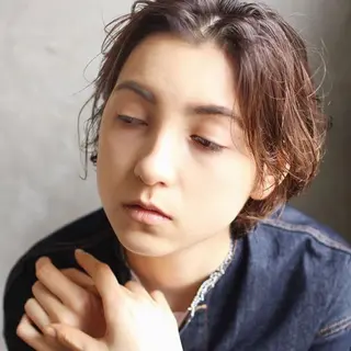 ショート カラー 下北沢 soiのヘアスタイル