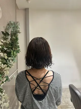ミディアム 松井 雅のヘアスタイル