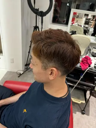 メンズ be flot所属・髪質改善/大阪守口市 🐣Ria‪🐣のヘアスタイル