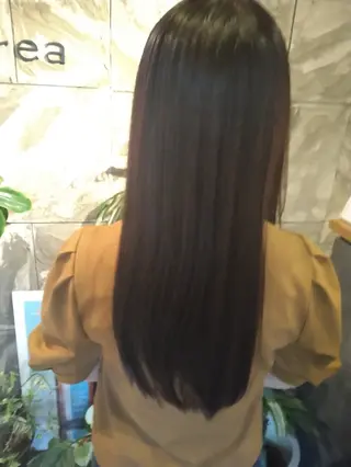 ロング Crea所属・清水 旭美のヘアスタイル