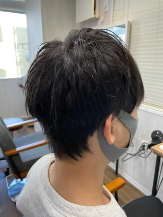 ショート パーマ メンズ TELA HAIR 守谷のヘアスタイル