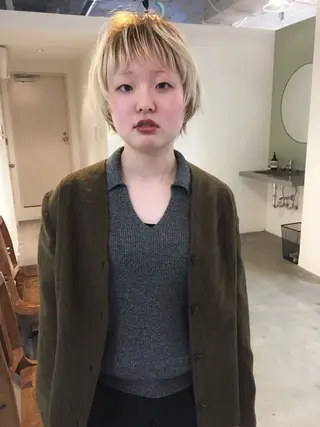 ショート Taat.所属・松林 芽依のヘアスタイル