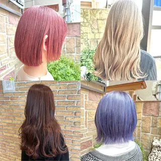 カラー 川本 芹奈のヘアスタイル