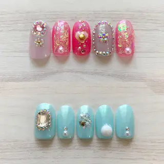 ネイル La neige* yuki 🥯🍑のネイルデザイン