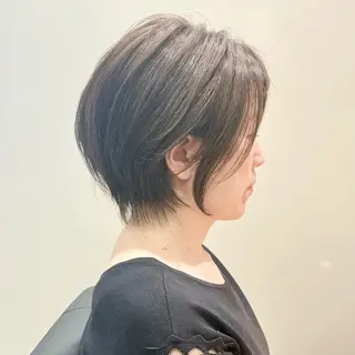ショート カラー 瀧　元気/ショート/ 白髪ぼかし/髪質改善のヘアスタイル