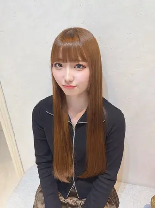 ロング カラー ハイトーン/アレンジ かなで⊹ ࣪ ˖⟡のヘアスタイル