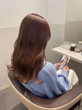 ロング カラー ヘアアレンジ 【ドルオタ美容師】 しょーごのヘアスタイル