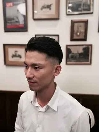 ショート メンズ HIROGINZA ヒロ銀座 青山所属・マツオ リュウホウ🐉のヘアスタイル