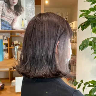 ミディアム カラー piLLon/ RYUKAのヘアスタイル