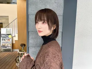 ショート Rubikなかもず タケウチのヘアスタイル