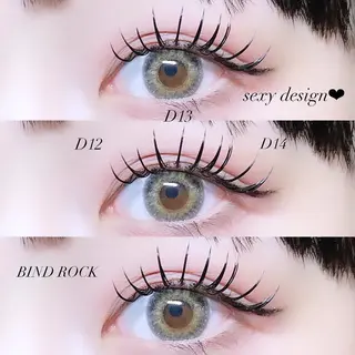 マツエク・マツパ GALN🤍mami バインドロックのマツエク・マツパデザイン